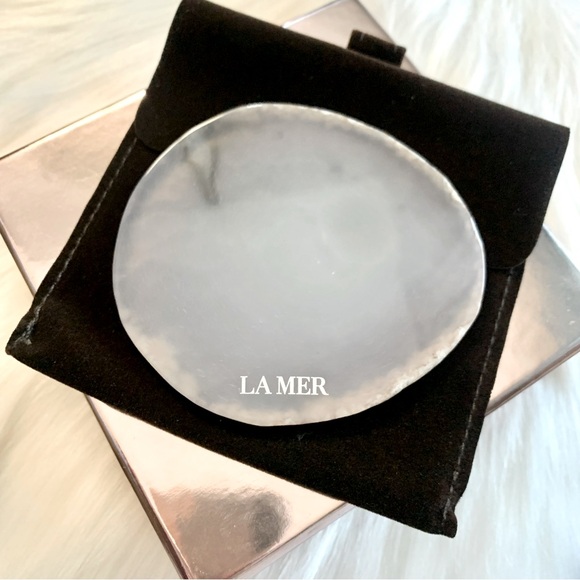 La Mer 🪸 Limited Edition Natural Agate Stone Coasters for Home 4pc Set - Picture 1 of 2